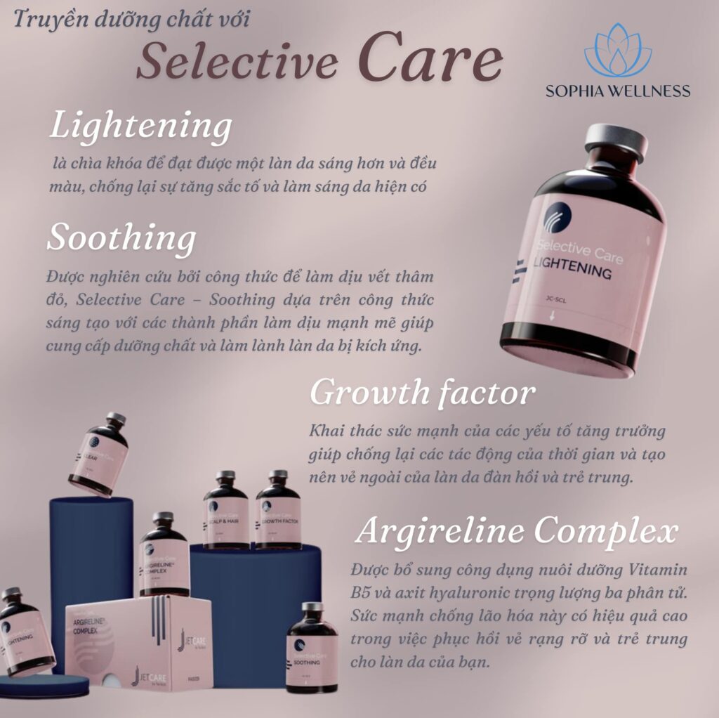04 bước liệu trình dưỡng chất của Meso không kim (JETPEEL không xâm lấn) tại Sophia Wellness