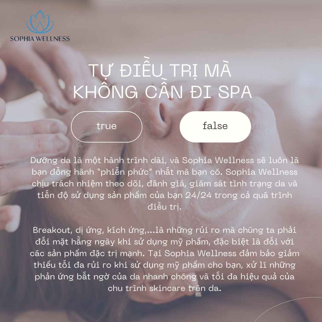 Vì sao bạn cần Sophia Wellness cho một làn da sạch mụn và khỏe từ bên trong?