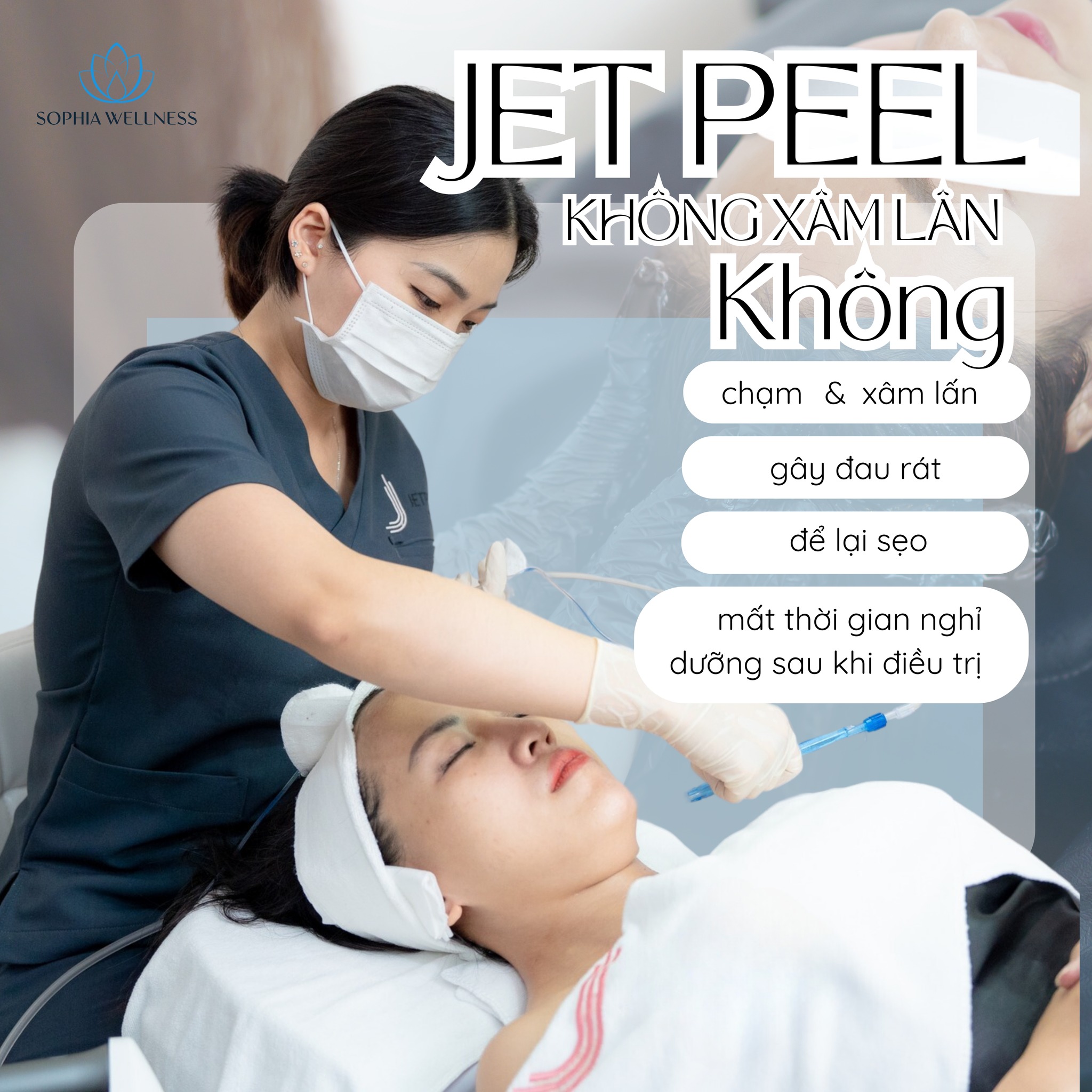 Hiệu quả cải thiện mái tóc từ liệu trình JETPEEL không xâm lấn kết hợp cùng bộ sản phẩm SELECTIVE CARE bậc nhất hiện nay