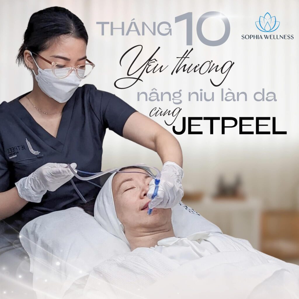 Mừng ngày Phụ nữ Việt Nam! Nâng niu bản thân với da trắng sáng cùng JETPEEL