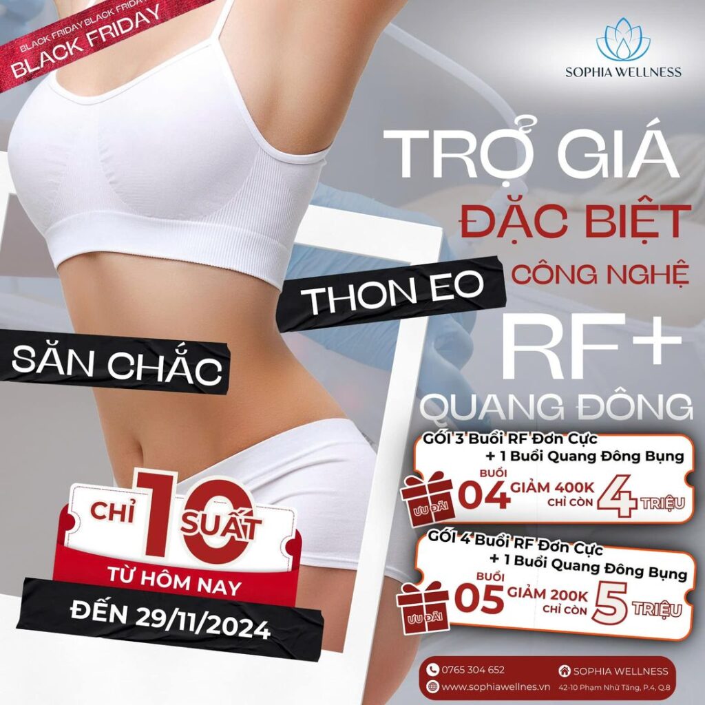 🎁💥🎄BLACK FRIDAY - “NÂNG CẤP BẢN THÂN” MÙA CUỐI NĂM: TRỢ GIÁ ĐẶC BIỆT CHO GIẢM MỠ CÔNG NGHỆ CAO KHÔNG XÂM LẤN