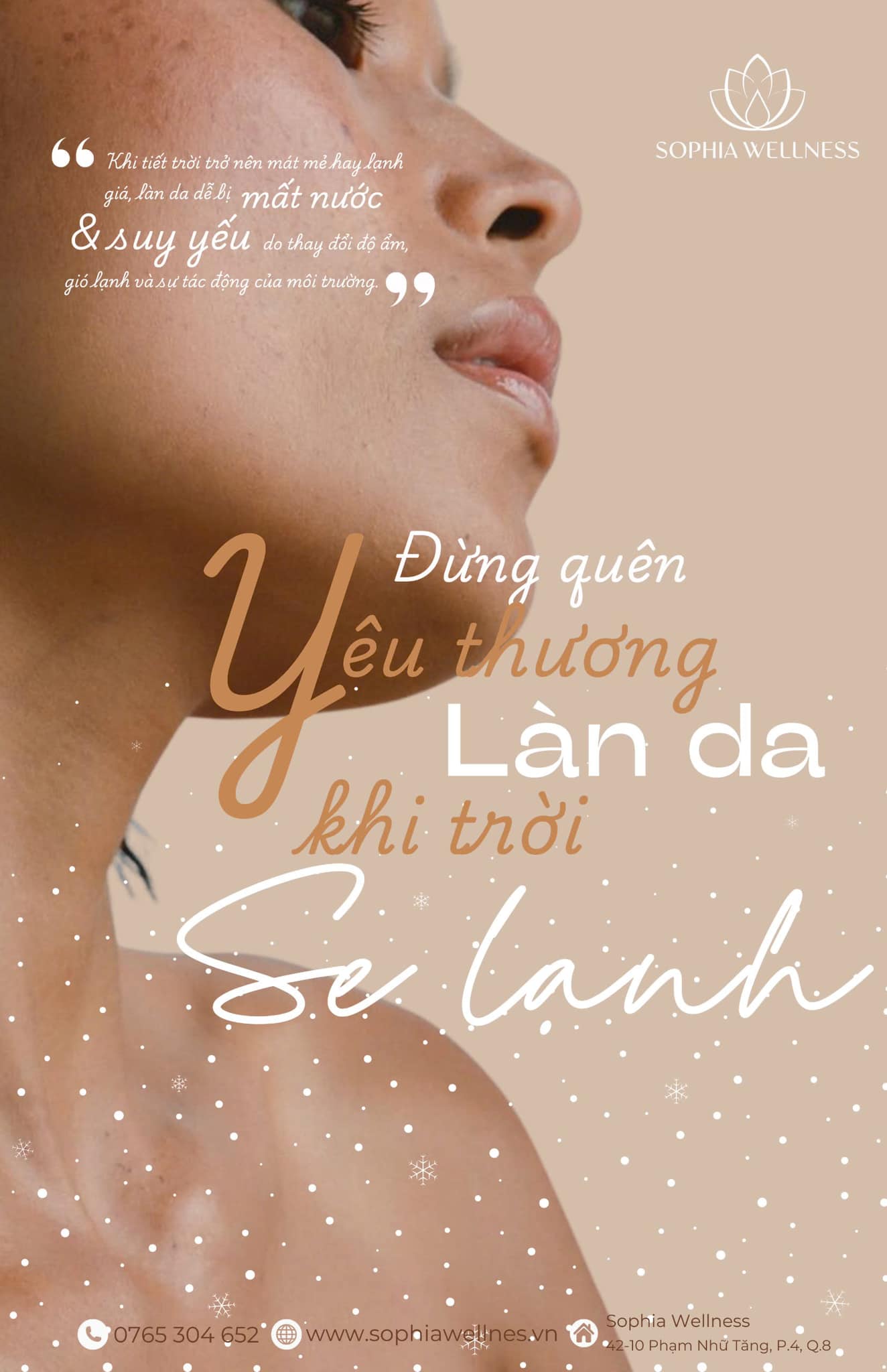 Đừng quên yêu thương làn da khi trời mát mẻ - Se lạnh