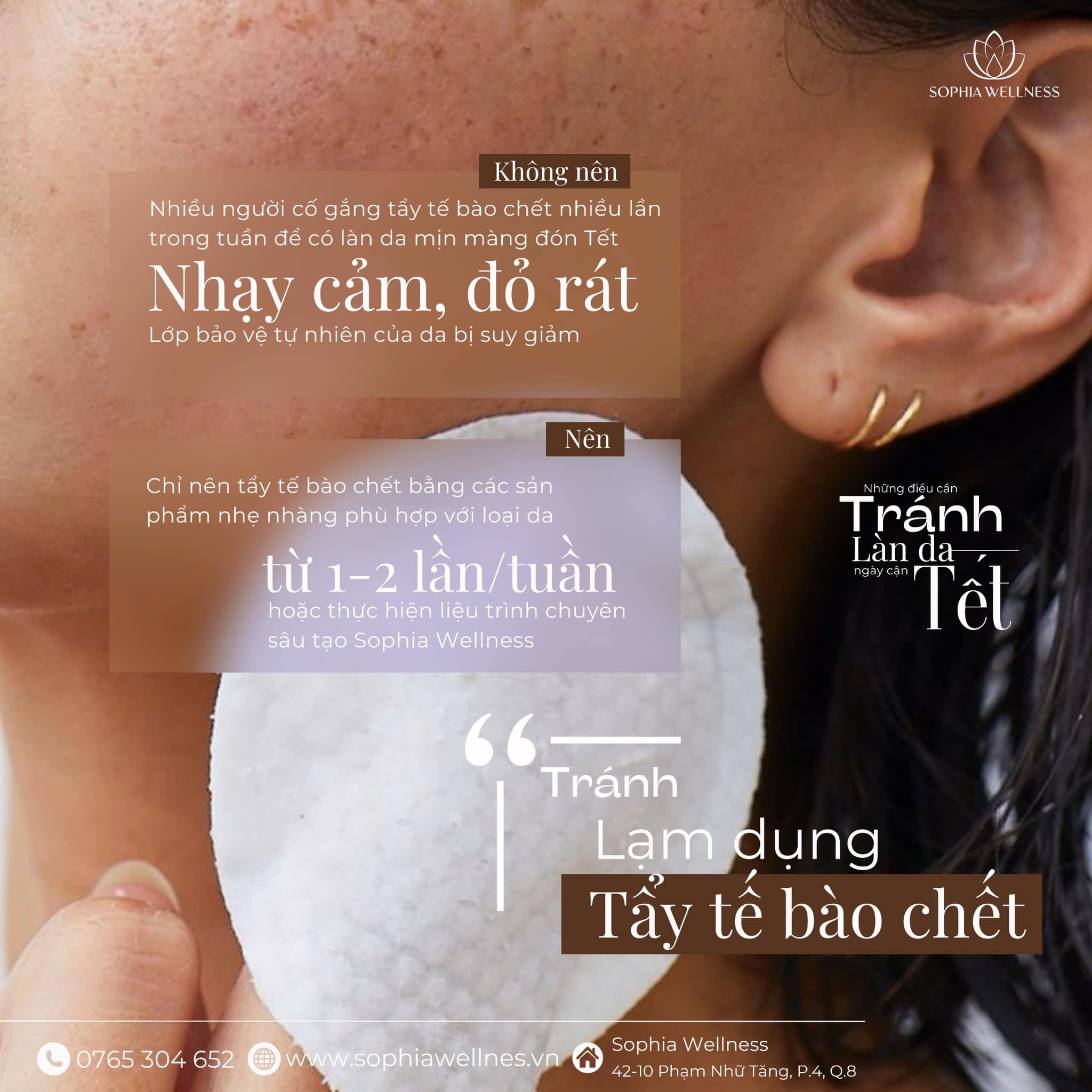 Những điều cần tránh làm cho làn da những ngày cận Tết!