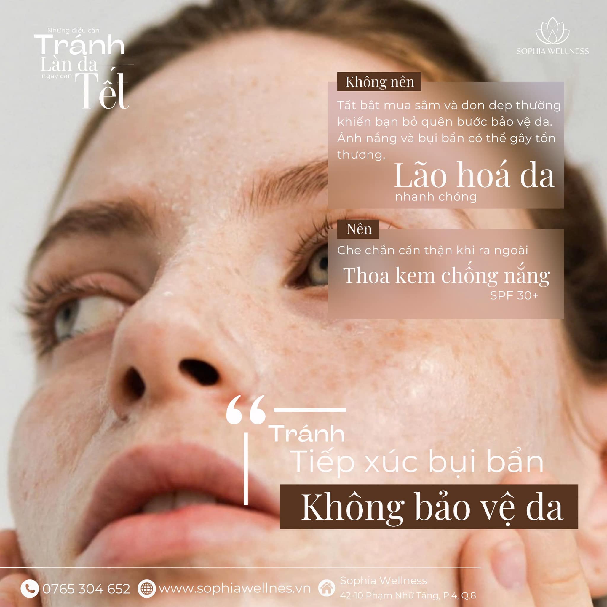 Những điều cần tránh làm cho làn da những ngày cận Tết!