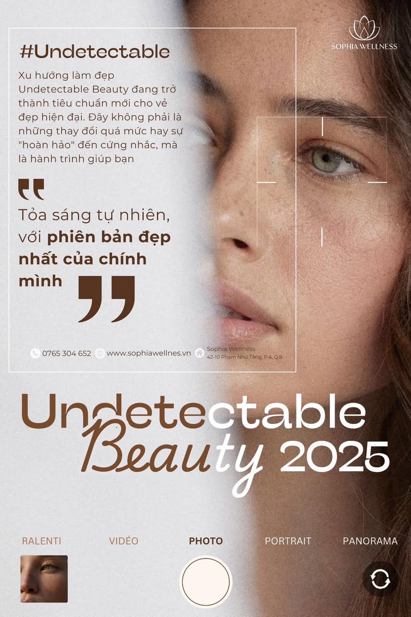 Undetectable Beauty 2025 - Cập nhật xu hướng làm đẹp mới nhất của giới beauty tại Sophia Wellness
