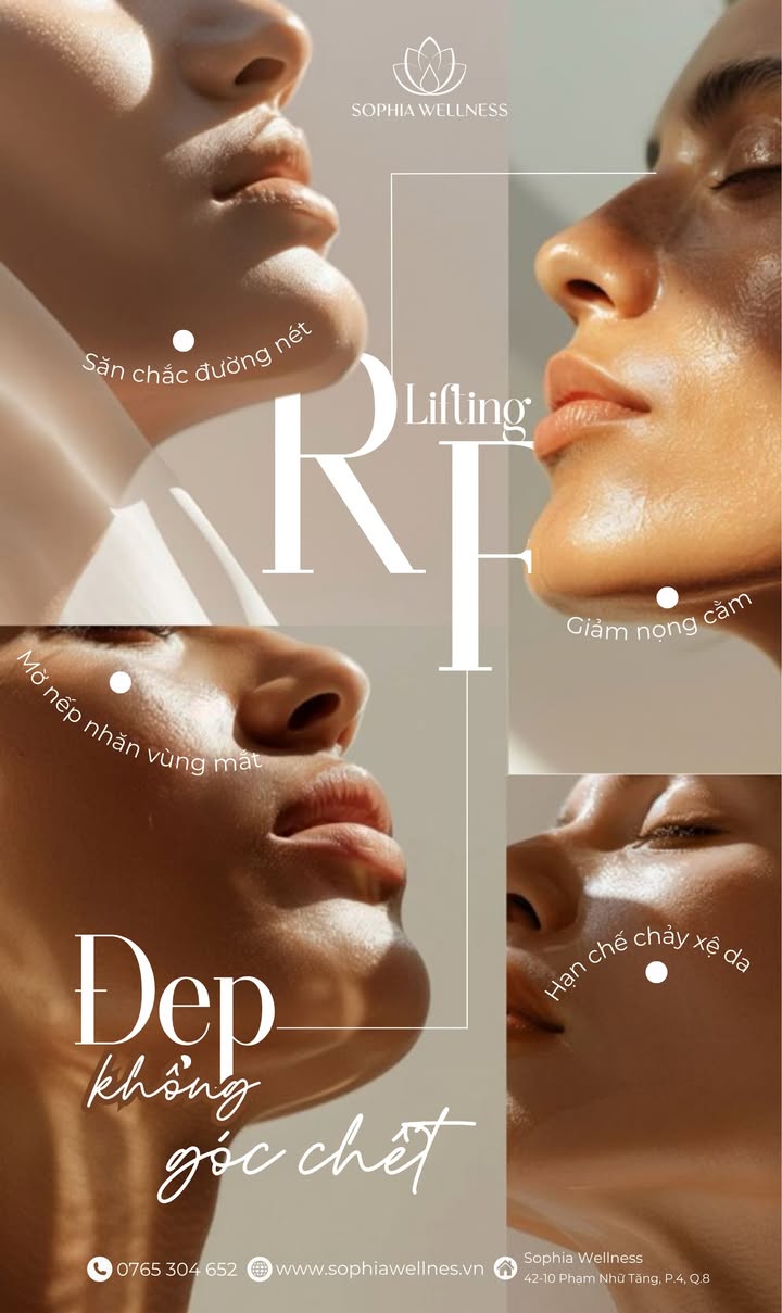 Da mịn, săn chắc không cần Photoshop - Đẹp không góc chết cùng RF LIFTING