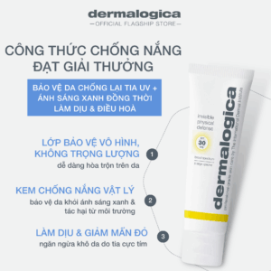Invisible Physical Defense - Kem chống nắng vật lý bảo vệ da khỏi tia UV + ánh sáng xanh