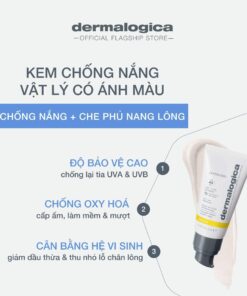 Chống nắng vật lý che phủ lỗ chân lông Porescreen Spf 40