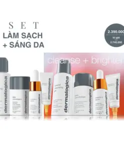 Bộ làm sạch + sáng da - cleanse + brighten