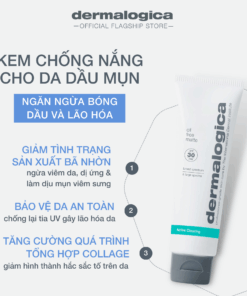 Oil Free Matte SPF30 - Kem chống nắng dành cho da dầu mụn