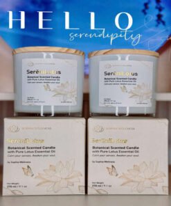 Nến thơm Hoa Sen Trắng 315ml