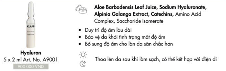 Alternative view of Skin Boost Ampoules Hyaluron - Tinh Chất Cấp Ẩm Cho Da